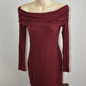 NWOT BLUEBLUSH off the shoulder bodycon dress